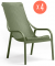 Комплект пластиковых кресел Nardi Net Lounge Set 4 стеклопластик агава Фото 1