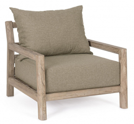 Кресло лаунж деревянное с подушками-thumbs-Фото1