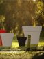 Кашпо пластиковое Arkema Pot XL полиэтилен синий Фото 5
