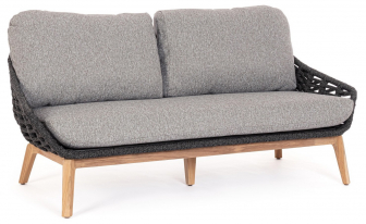 Диван двухместный с подушками-thumbs-Фото1