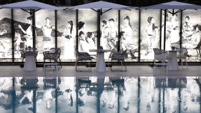 Зонт профессиональный 2х3 м Fim Rio алюминий, olefim графит, серый Фото 12