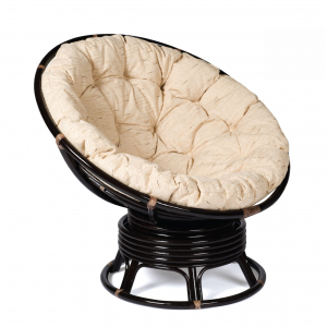 Кресло механическое Ecodesign Papasan натуральный ротанг венге Фото 1