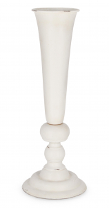 Ваза металлическая Garden Relax Afrodite сталь белый Фото 1