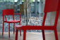 Кресло пластиковое Resol Lisboa armchair стеклопластик красный Фото 2