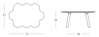 Столик пластиковый журнальный-thumbs-Фото3