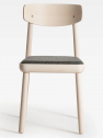 Стул деревянный с обивкой SIPA Isa ясень, ткань Фото 9