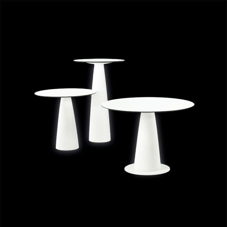 Стол из HPL пластика светящийся Hopla Lighting
