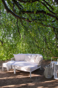 Лаунж-диван плетеный с подушками Atmosphera Dream 2.0 алюминий, роуп, ткань Фото 8