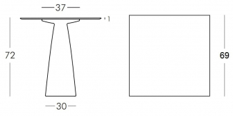 Стол из HPL пластика светящийся-thumbs-Фото3