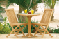 Стол деревянный обеденный Giardino Di Legno Regista Bistrot тик Фото 4