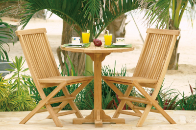 Стол деревянный обеденный Giardino Di Legno Regista Bistrot тик Фото 4