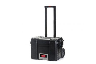 Чемодан для инструментов на колесах Keter 22 Gear Mobile Cart полипропилен черный Фото 3