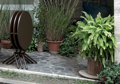 Стол обеденный металлический складной Colos Ta 2.0 1-700 нержавеющая сталь Фото 18