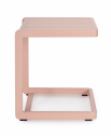 Столик металлический для шезлонга Garden Relax Konnor алюминий розовый Фото 4