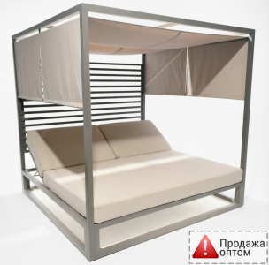 Шатер с лежаками Tagliamento Twin Sun алюминий, полиэстер Фото 1