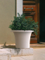 Кашпо пластиковое Arkema Tummy Vase полиэтилен синий Фото 4
