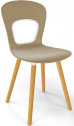 Стул пластиковый Gaber Blog BL бук, технополимер Фото 1
