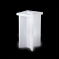 Стол барный светящийся SLIDE X2 Lighting полиэтилен белый Фото 5