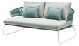 Диван плетеный с подушками Lisa Sofa Filo