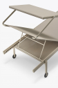 Шезлонг металлический с обивкой PEDRALI Rail 2 алюминий, нержавеющая сталь, текстилен песочный Фото 6