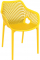 Кресло пластиковое Siesta Contract Air XL стеклопластик желтый Фото 2