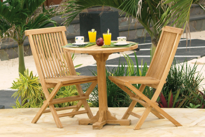 Стол деревянный обеденный Giardino Di Legno Regista Bistrot тик Фото 5