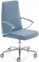 Кресло для руководителя Kastel Klivia алюминий, дерево, полиуретан, ткань Фото 1