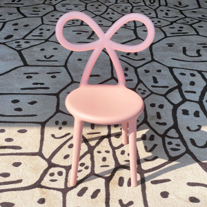 Стул пластиковый Qeeboo Ribbon полипропилен розовый Фото 23