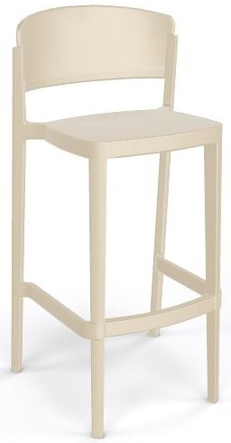 Стул пластиковый барный Abuela Stool 77