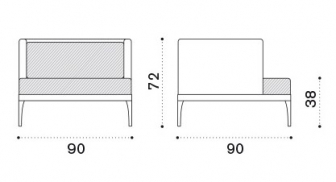 Кресло плетеное лаунж с подушками-thumbs-Фото3