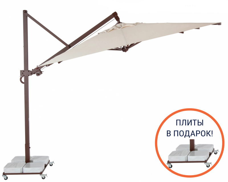 Зонт профессиональный 3х3 м Banana Plus