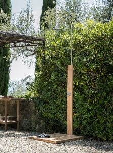 Душ уличный Giardino Di Legno Helix  тик Фото 6