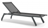 Лежак металлический Atmosphera Maxim алюминий, текстилен Фото 1