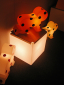 Светильник пластиковый настольный SLIDE Baby Lighting полиэтилен белый, красный Фото 5