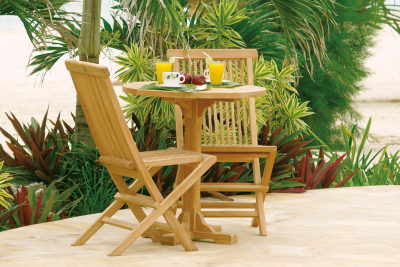 Стол деревянный обеденный Giardino Di Legno Regista Bistrot тик Фото 6