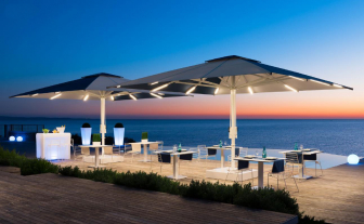 Зонт профессиональный телескопический 5х5 м-thumbs-Фото1