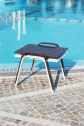 Столик металлический для шезлонга Magnani Tavolino алюминий Фото 7