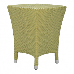 Столик плетеный кофейный JANUS et Cie Amari алюминий, искусственный ротанг бамбуковый зеленый Фото 3