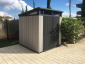 Сарай из ДПК Keter Artisan 7x7 древесно-пластиковый композит серый Фото 9