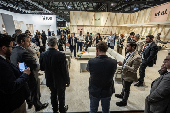 Et al. на выставке Salone del Mobile.Milano 2023