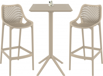 Комплект пластиковой барной мебели-thumbs-Фото1