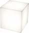 Светильник пластиковый Куб SLIDE Cubo 30 Lighting IN полиэтилен белый Фото 1