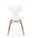 Стул пластиковый PAPATYA Yugo-S Wox Beech бук, стеклопластик белый Фото 4