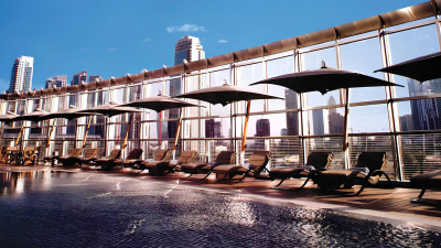 Зонт профессиональный 3х4 м Fim Capri тик, алюминий, акрил коричневый, серебристый, слоновая кость Фото 9