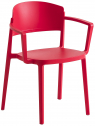 Кресло пластиковое Gaber Abuela B технополимер красный Фото 1