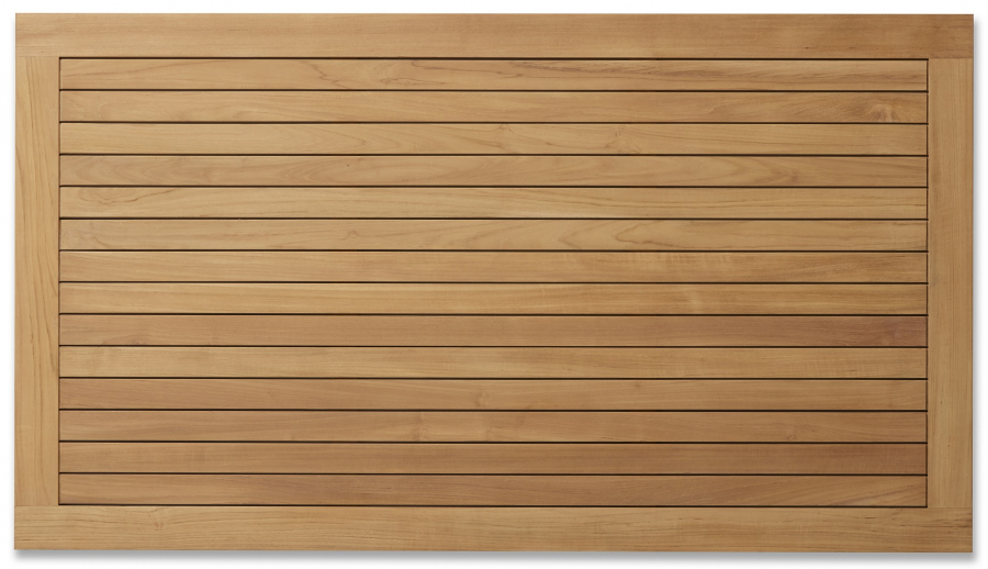 Столешница деревянная прямоугольная Natural Teak