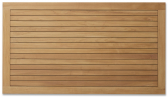 Столешница деревянная прямоугольная POINT Natural Teak тик натуральный Фото 1