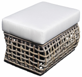 Банкетка плетеная с подушкой Dynasty