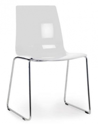 Стул пластиковый на полозьях-thumbs-Фото1