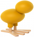 Птица пластиковая Magis Happy Bird ясень,  полиэтилен натуральный, желтый Фото 1